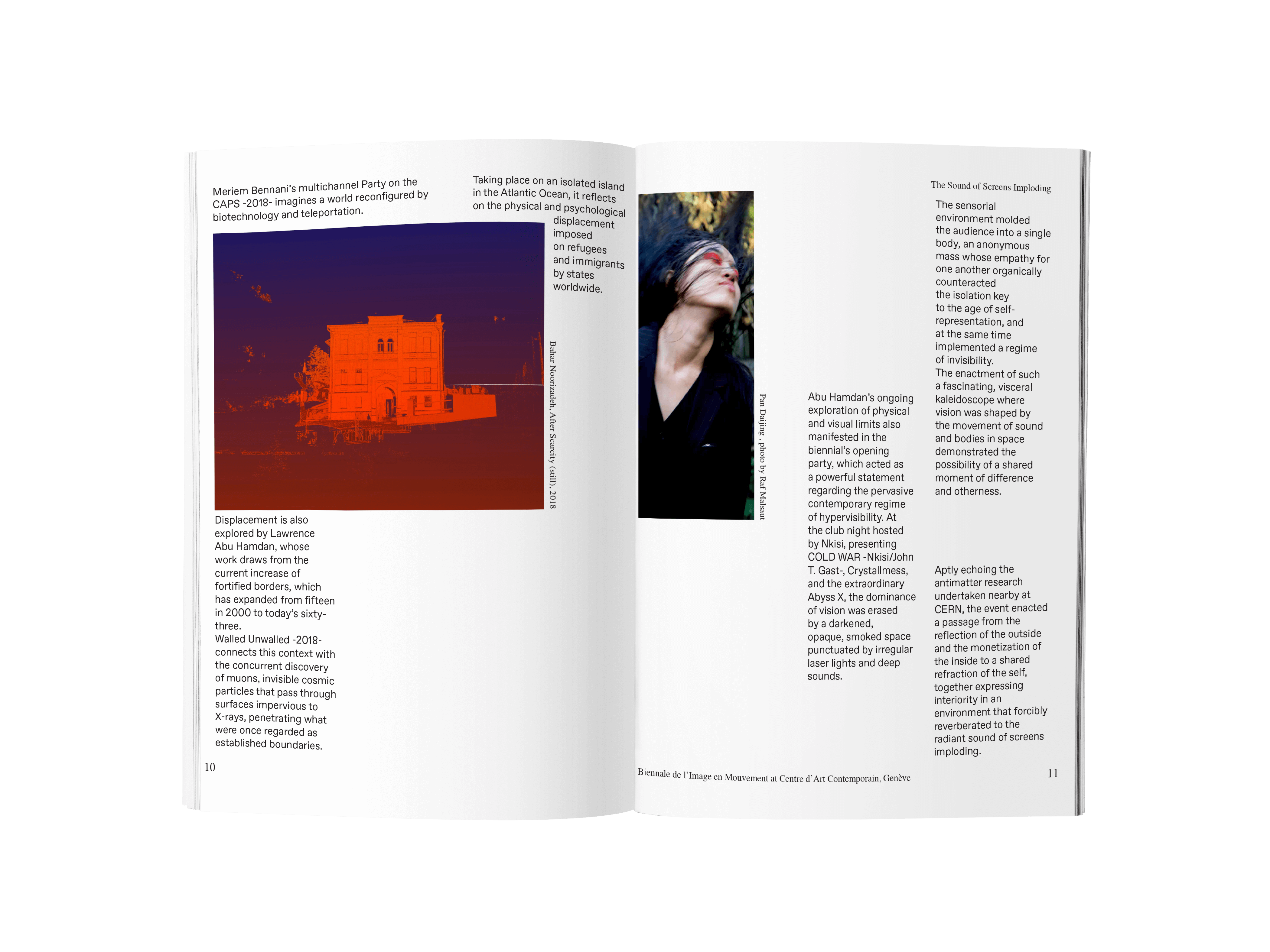 last pages of the magasine